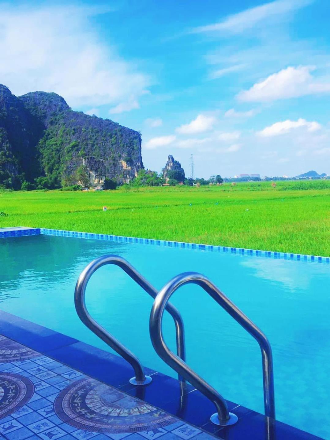 Papaya Bungalow & Rice Fields Lägenhet Ninh Bình Exteriör bild
