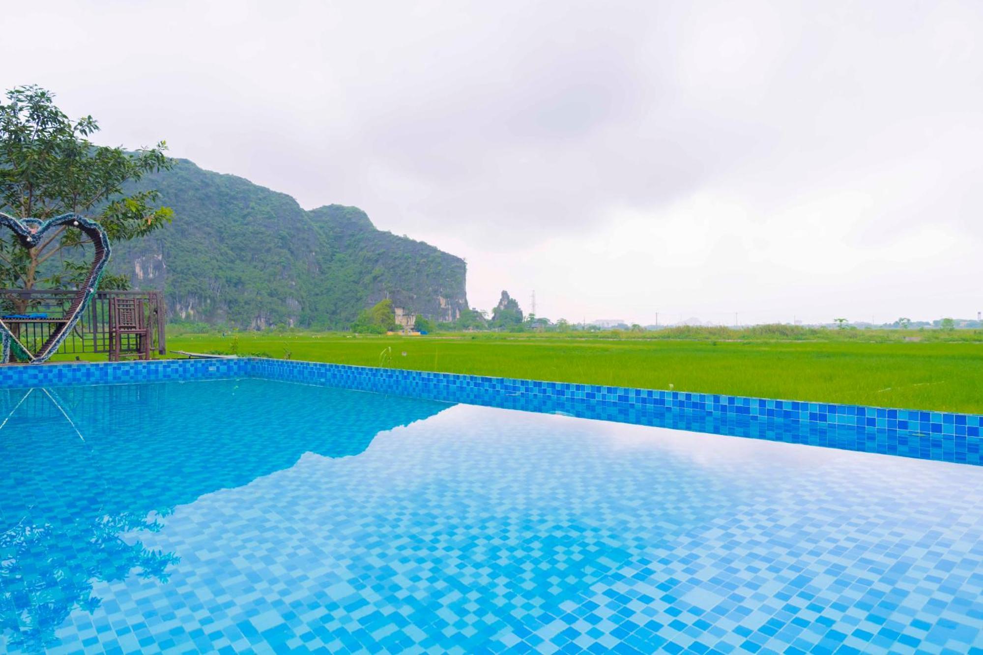 Papaya Bungalow & Rice Fields Lägenhet Ninh Bình Exteriör bild