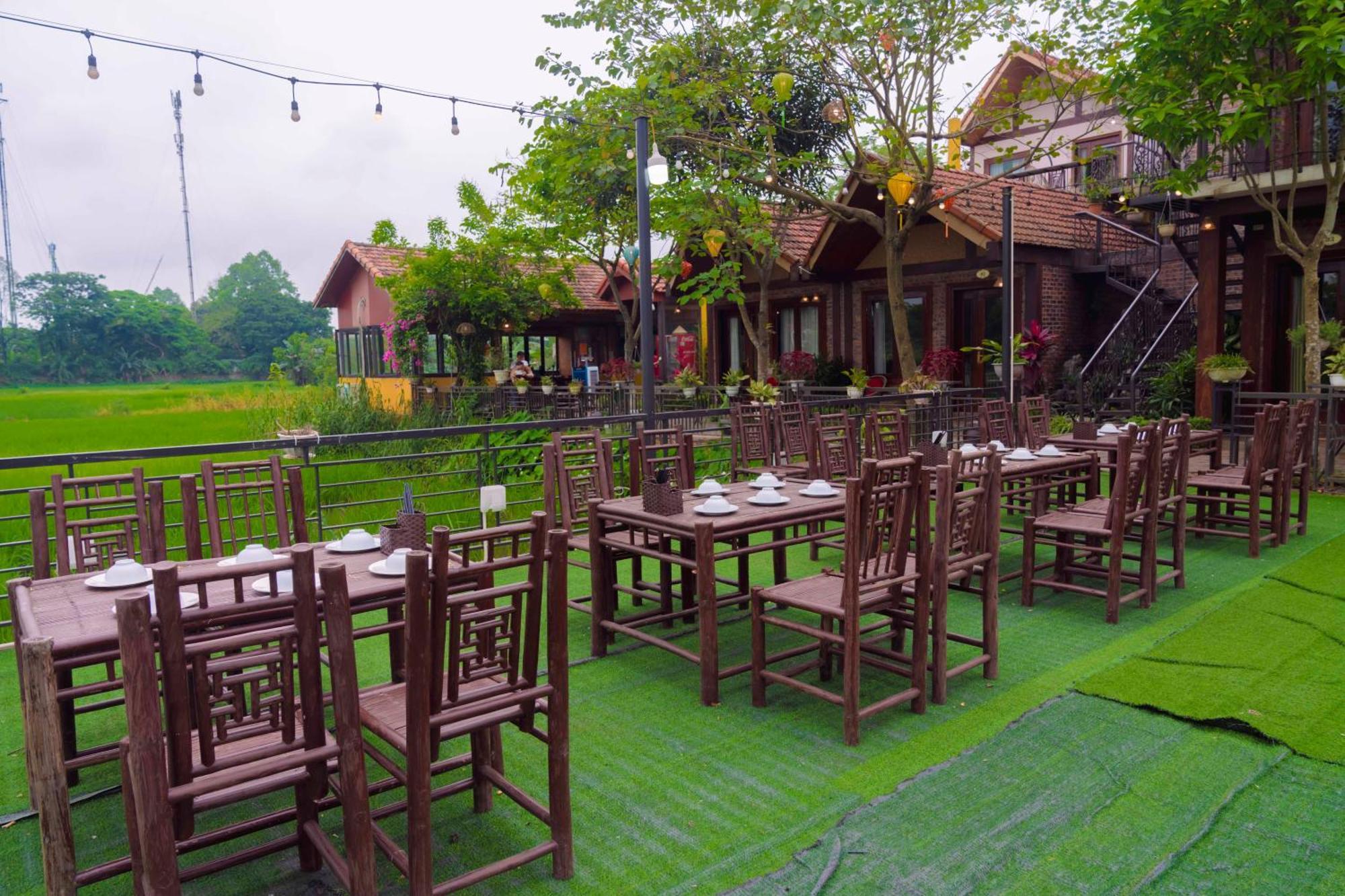 Papaya Bungalow & Rice Fields Lägenhet Ninh Bình Exteriör bild